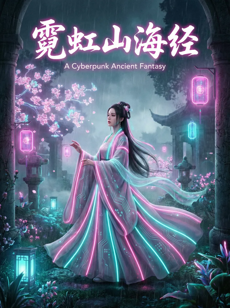 君九龄免费观看 古风奇缘短剧 - 霓虹山海经海报